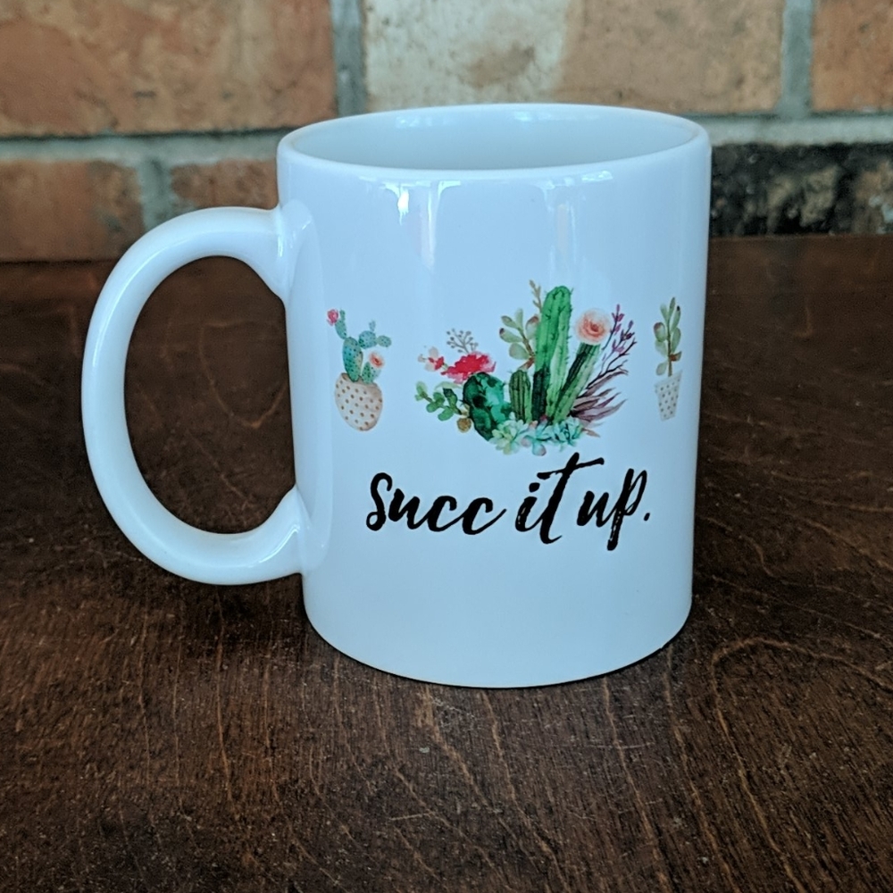 Succ It Up coffee mug